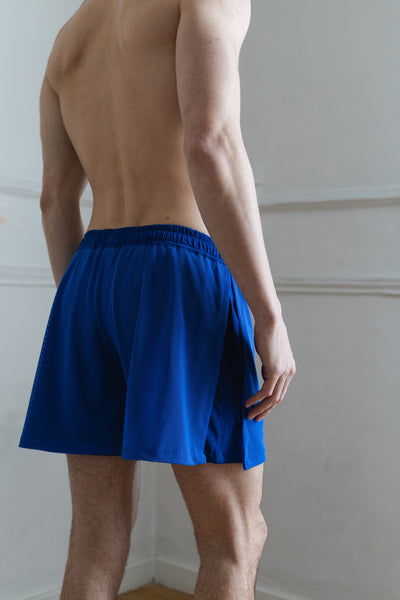 Short Mesh Azul